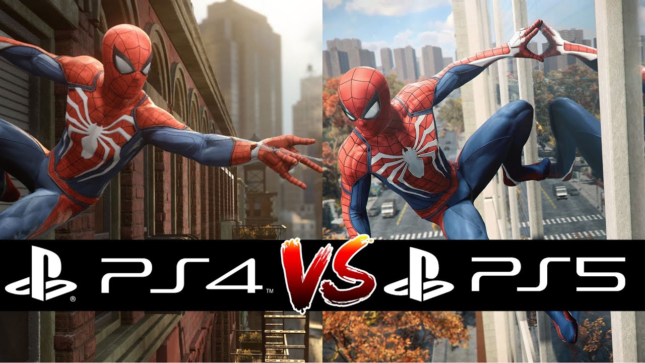 Spider-Man Remastered Compared to PS4 Pro Version in New Video