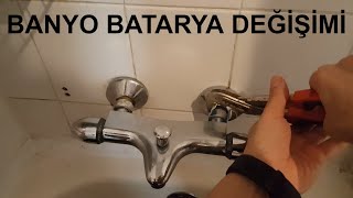 BANYO BATARYA DEĞİŞİMİ !!!!!!  #Banyo#Batarya#Montajı#vlog