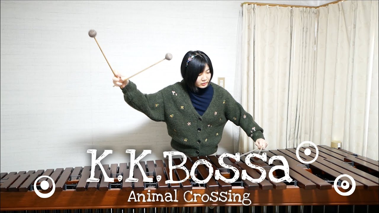 【marimba】けけボッサ(あつまれどうぶつの森 CM) K.K.Bossa(Animal Crossing CM)【マリンバ】 YouTube