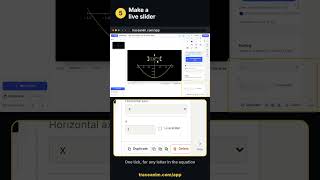 Plot any equation in 2 seconds (no LaTeX) #shorts #math #stem #mathanimation #edtech