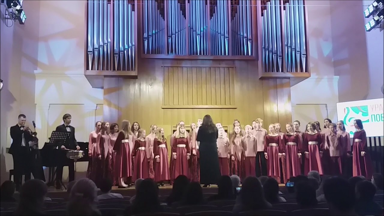 Детский хор ДМШ им. С.Прокофьева, Москва. Дирижёр - Эльмира Дадашева ...