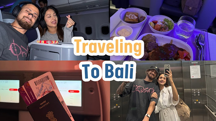 Traveling to Bali in business class ll Our first international trip ❤️