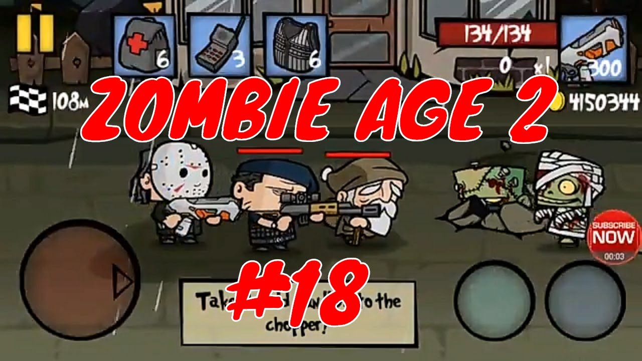 ZOMBIE AGE 2 MASK MAN RAMBO PROTECT GRANDPA | Top Action Games Part 18 by Youngandrunnnerup