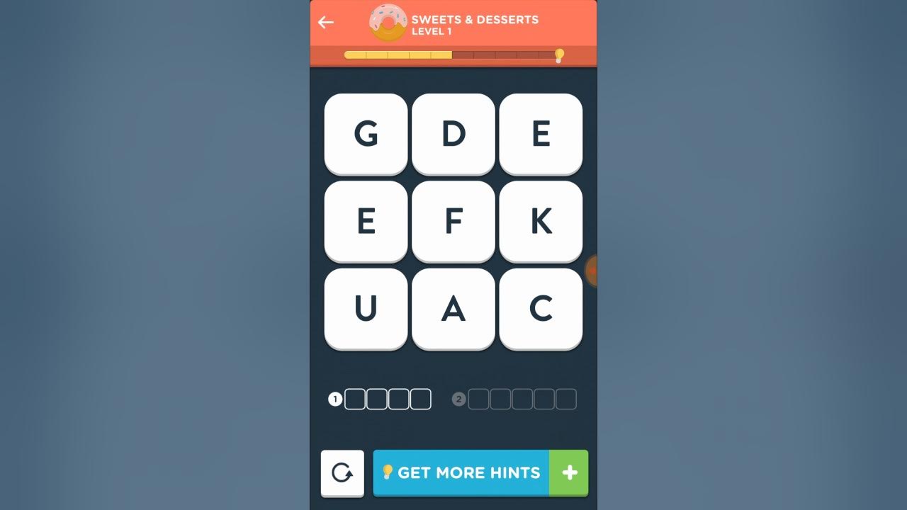 Wordbrain 2 Talent Sweets & Desserts Level 15 Answers Walkthrough