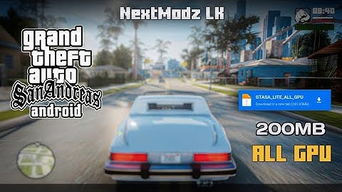 GTA SA ANDROID LITE | ALL GPU | 2025