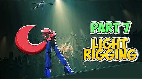 Creating a dance cinematic - Part 7/30 - Light rigging and setup