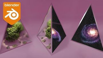 Interdimensional triangle in blender. (Post 4.2 read description)