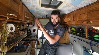 Full Time Digital Nomad Van Tour ~ Full Tour & Motorhome Setup ~ Finding Simon
