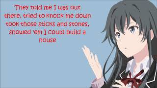 Nightcore - Daisies (Oliver Heldens remix) lyrics