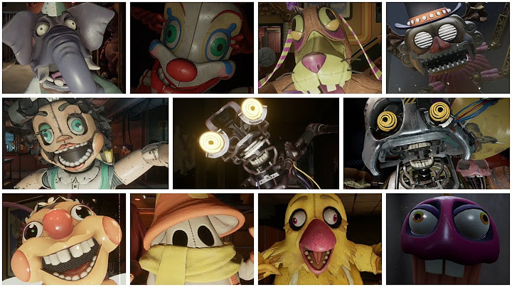 FNAF Secret of The Mimic ALL JUMPSCARES