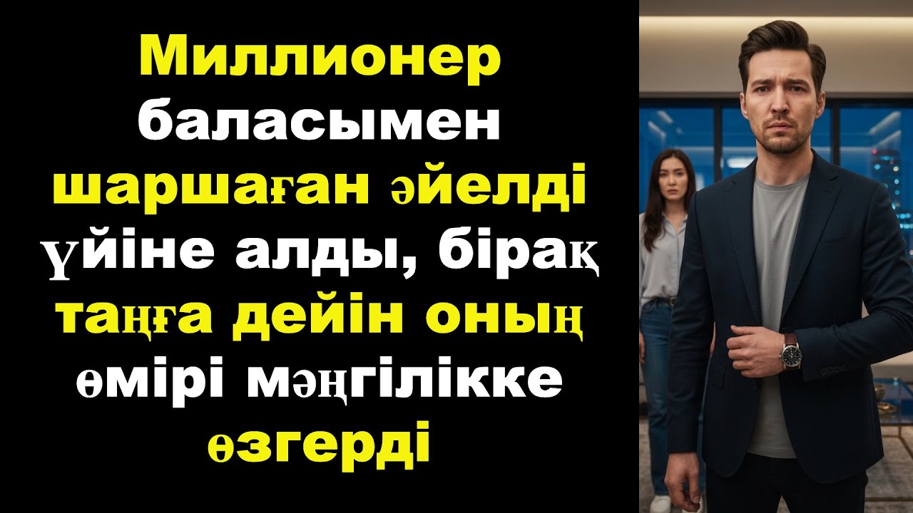 Миллионер баласымен шаршаған әйелді үйіне алды, бірақ таңға дейін оның өмірі мәңгілікке өзгерді