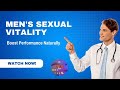 🔥 Boost Men’s Sexual Health &amp; Vitality Naturally | Proven Tips for Performance &amp; Energy 🌿