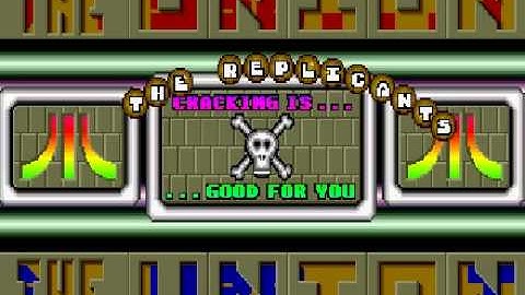 THE REPLICANTS - RAMBO 3 - ATARI Cracktro / Crack Intro ( ATARI STE / STF / FALCON )