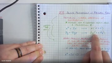 Math 2: 2.4: Solving Polynomials in Factored Form