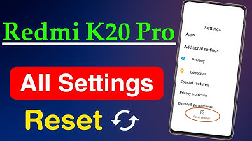 Redmi K20 Pro: How to Reset Settings | Redmi K20 Pro Settings Reset Kaise Kare