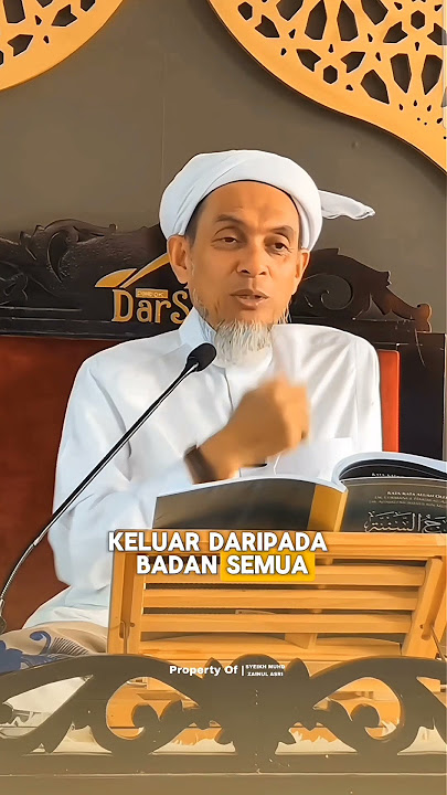 Keutamaan air suam | Tuan Guru Syeikh Muhd Zainul Asri