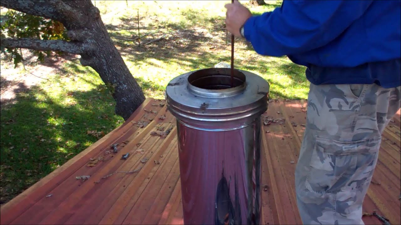 DIY Chimney Sweeping ~ Clean Your Own Chimney - YouTube http://homesteadadvisor.com/ Having back-up heat is critical when the power goes off. Make sure you can keep your chimney clean and safe. This DIY video show...