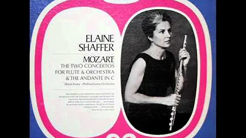 Mozart - Elaine Shaffer, 1959: Flute Concerto No. ...