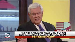 Newt Gingrich advises Donald Trump to 'stay big'