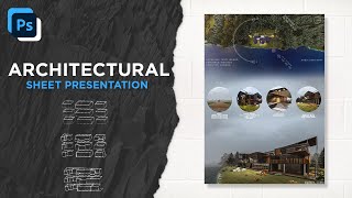 Super Basic Architectural Sheet Presentation for Architecture Students (Beginner Friendly😀!)
