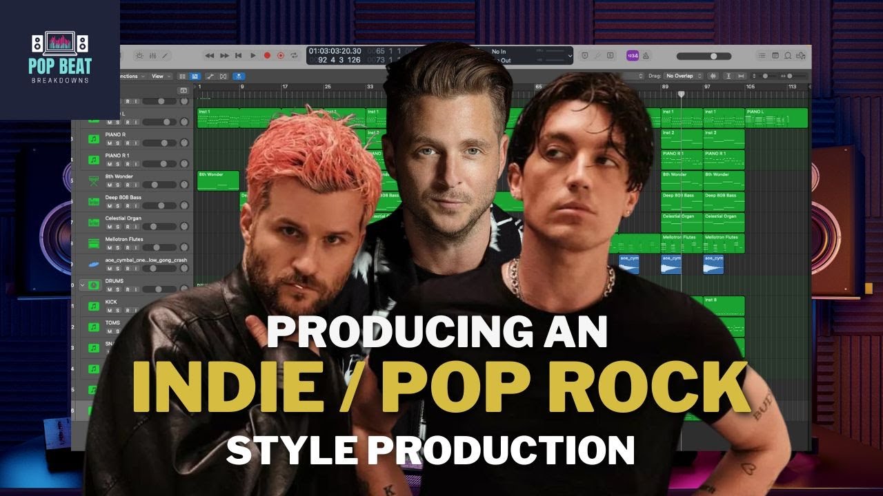 How To Make A Pop Rock / Indie Style Production - YouTube