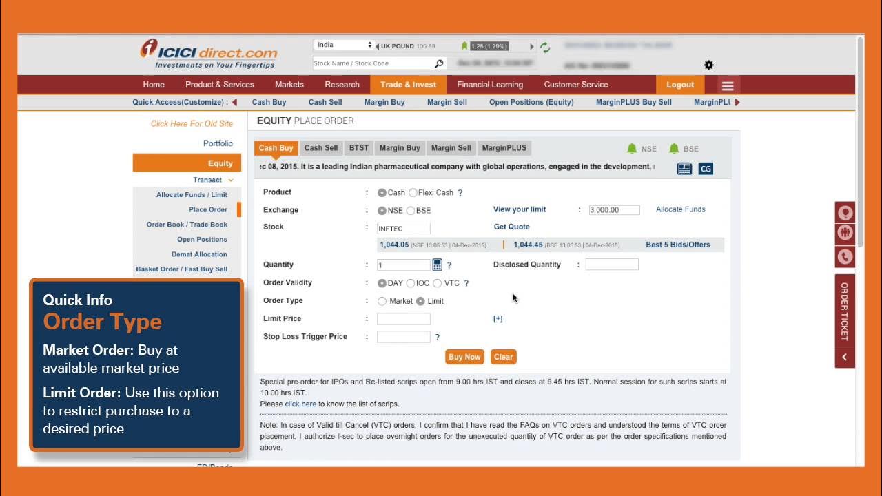 ICICI Direct iMobile App: Banking Meets Trading