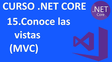 Curso .NET Core en C# - 15.Conociendo las vistas (MVC)- Visual Studio 2019