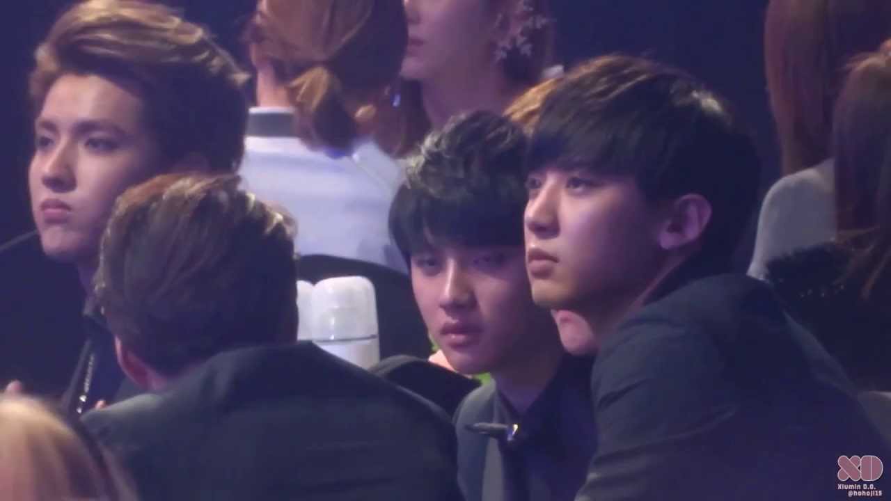 140212 가온차트어워드 가수석 사랑둥이 경수