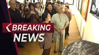 BREAKING NEWS - Ketum PDIP Megawati Hadiri Pameran Seni Rupa Karya Butet Kartaredjasa screenshot 1