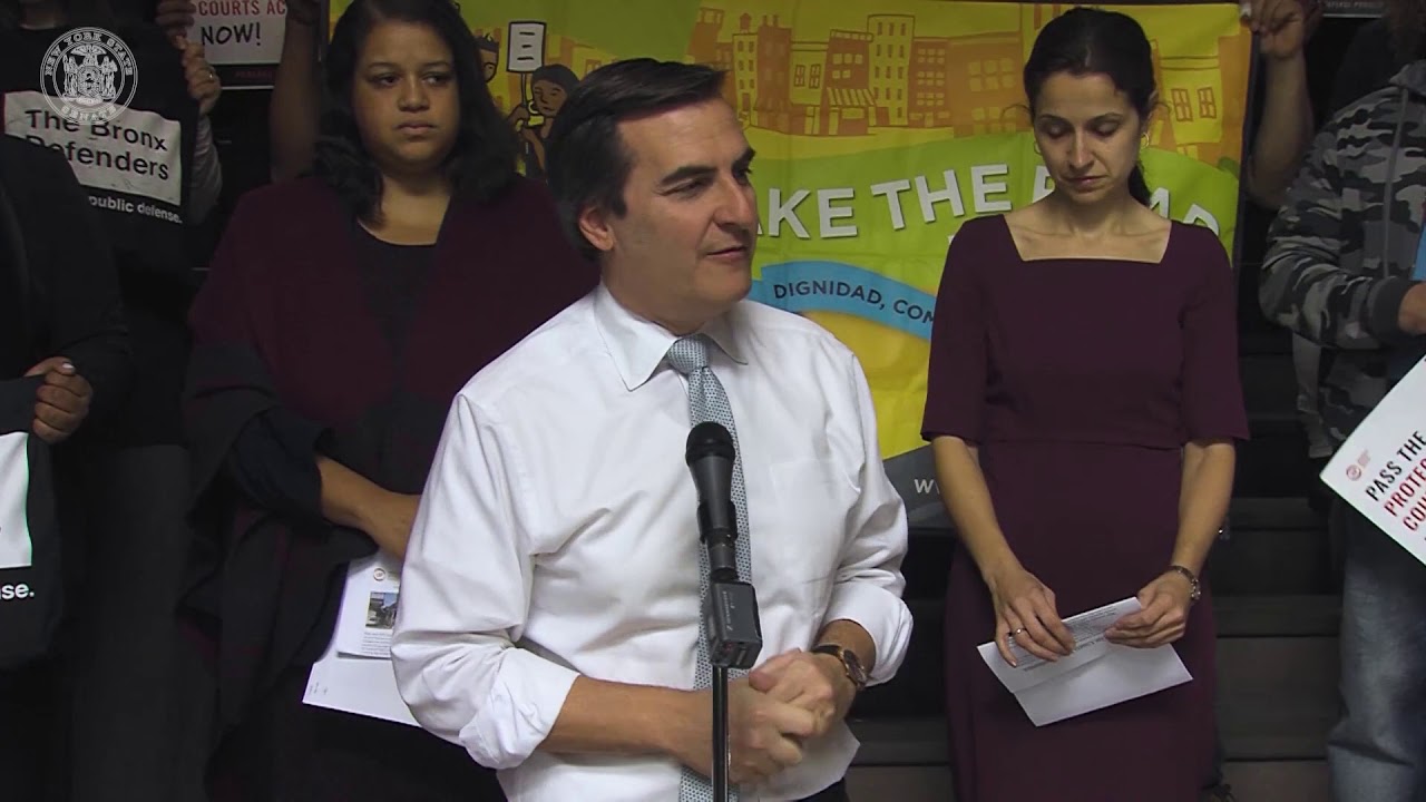 Senator Gianaris Delivers Remarks at Protect Our Courthouses Act Rally - January 14, 2020