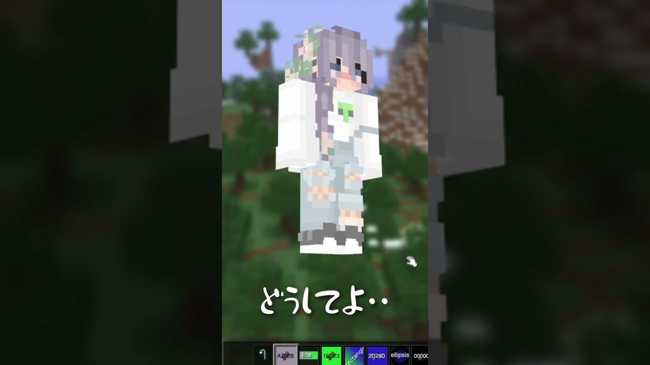 マイクラ スキン制作中に起きたハプニング Minecraft マイクラ Minecraft 動画まとめ マイクラ スキン制作中に起きたハプニング Minecraft マイクラ Minecraft 動画まとめ