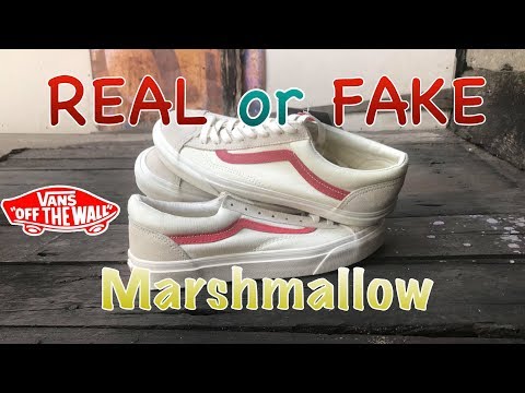 [Review] EP.13  รีวิวVans Style36 Marshmallow (Racing Red) ของแท้และปลอมต่างกันยังไง มาดูกัน!!!