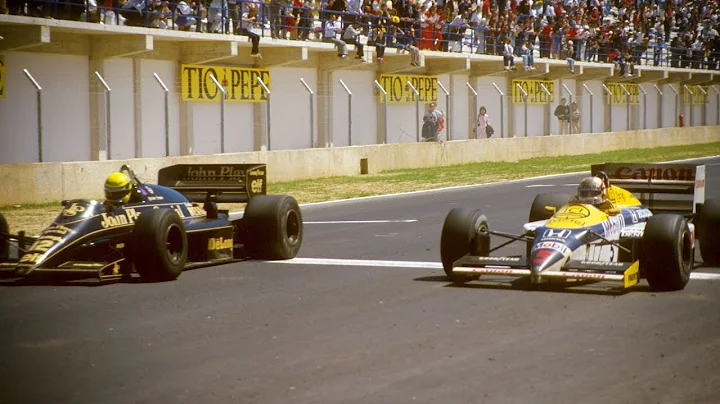Senna Pips Mansell In Jerez | 1986 Spanish Grand P...