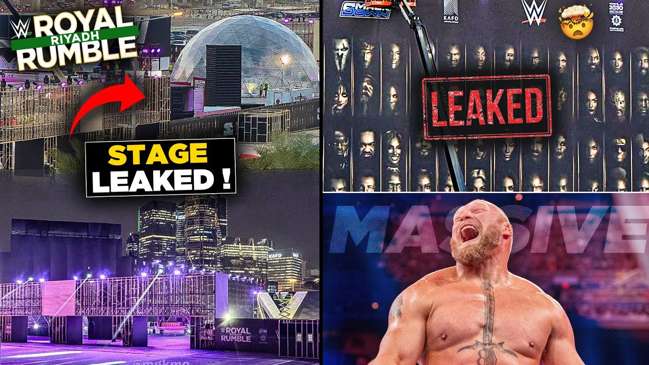 WWE ROYAL Rumble STAGE! NEW Video LEAKED💥Brock Lesnar NEXT Match... Royal Rumble 2026 Spoilers