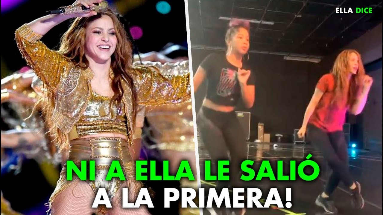 ⁣Esto Es Lo Que Tuvo Que Pasar SHAKIRA Para Aprender “CHAMPETA” El Baile Del SÚPER BOWL