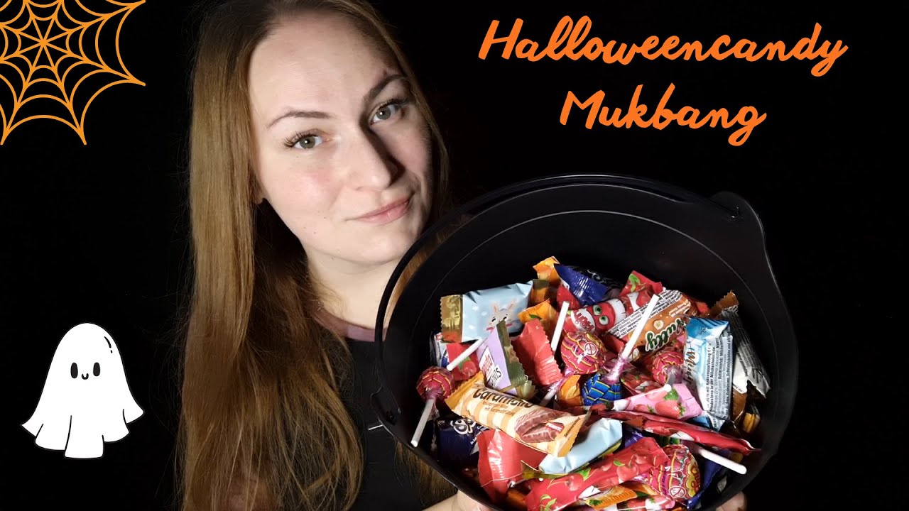 ASMR Halloween Candy Mukbang 🎃 | deutsch/german