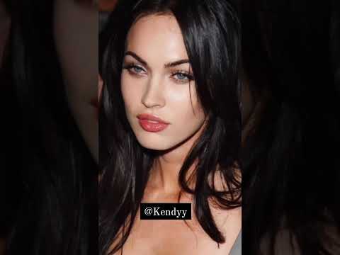مثال على جمال العيون الملونة مع شعر الاسود      