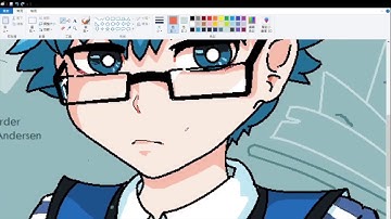 [Speedpaint] 小畫家鼠繪 (MS Paint with using mouse) -FGO 安徒生 Andersen