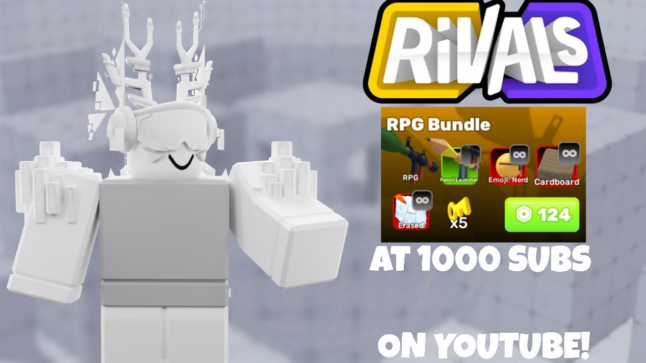 🔴LIVE! PLAYING ROBLOX RIVALS 5V5's With Viewers (Pencil Bundle Giveaway ...