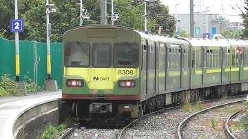 Irish Rail 8300 Class Dart Train 8308 - Howth Junction Station, Dublin
