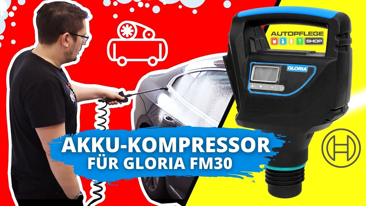 GLORIA Akku Kompressor 000920 f. BOSCH-Akku Power