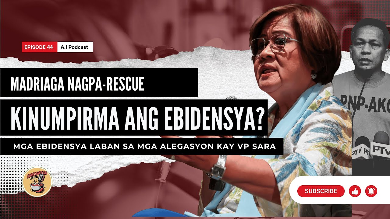 TOTOO ANG EBIDENSYA? Sen. De Lima personal na binusisi ang paratang ni Madriaga laban kay VP Sara
