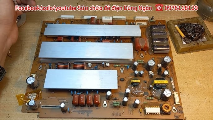 Sửa chữa tivi #LG plasma #50inch #50PW450 | lỗi không lên hình ...