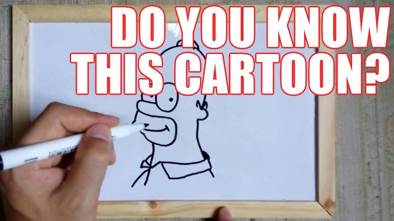 How To Draw Cartoon Character Step By Step Easy Cartoon Drawing Tutorial For Beginners Youtube