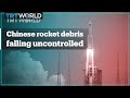 Chinese rocket debris could fall on inhabited land