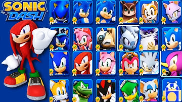 Sonic Dash New Update - Movie Event New Character Unlocked *MOVIE KNUCKLES (Android,iOS)