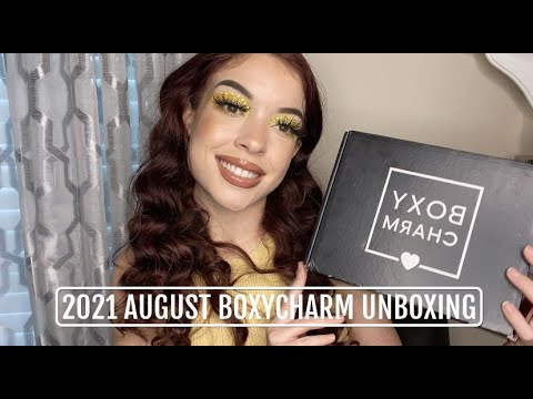 BOXYCHARM AUGUST 2021