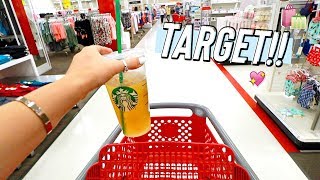 LAST MINUTE TARGET SHOPPING!!