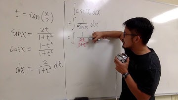 integral of csc(x), Weierstrass Substitution