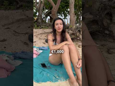 Friendly French Woman Traveling In Thailand